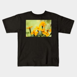 Yellow Flowers Kids T-Shirt